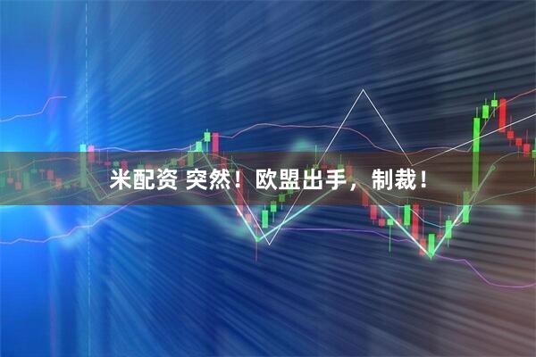 米配资 突然!欧盟出手,制裁!
