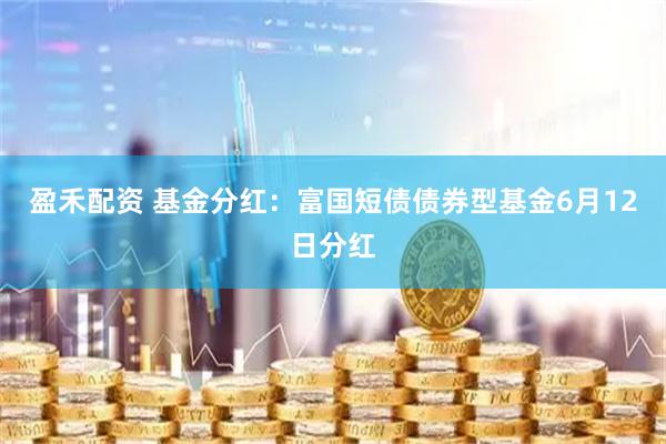 盈禾配资 基金分红:富国短债债券型基金6月12日分红